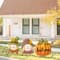 Glitzhome® 4ft. Fall Metal Stacked Scarecrow Yard Stake